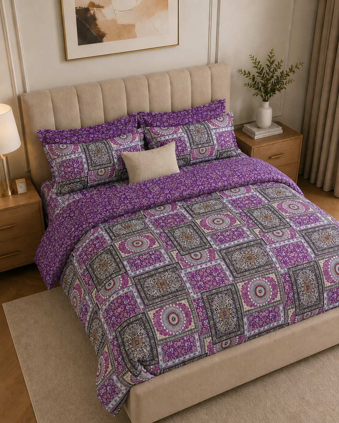 Royal Purple Mosaic