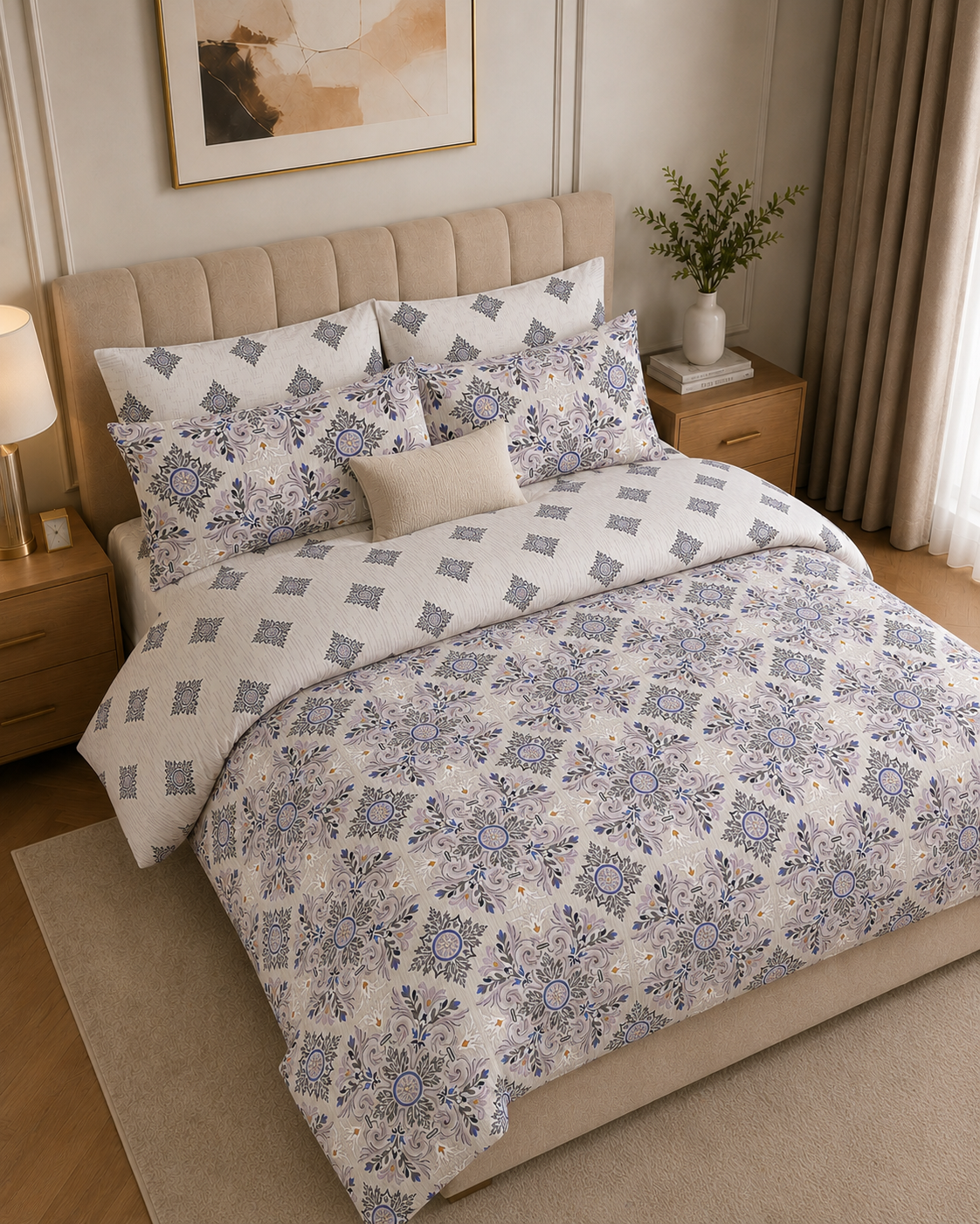 Ivory Royal Damask