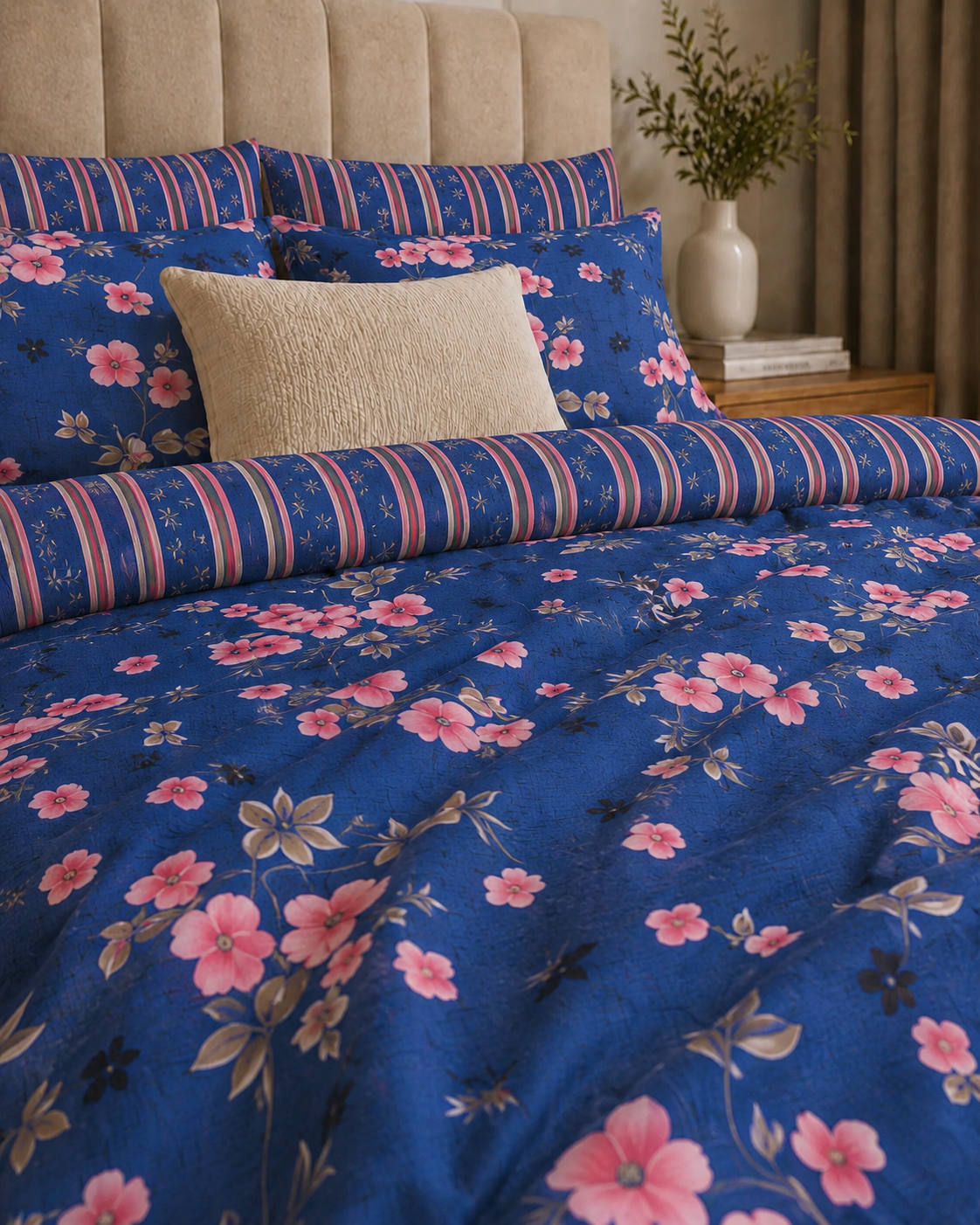 Blue Garden Stripes