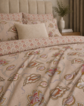 Beige Floral Vine