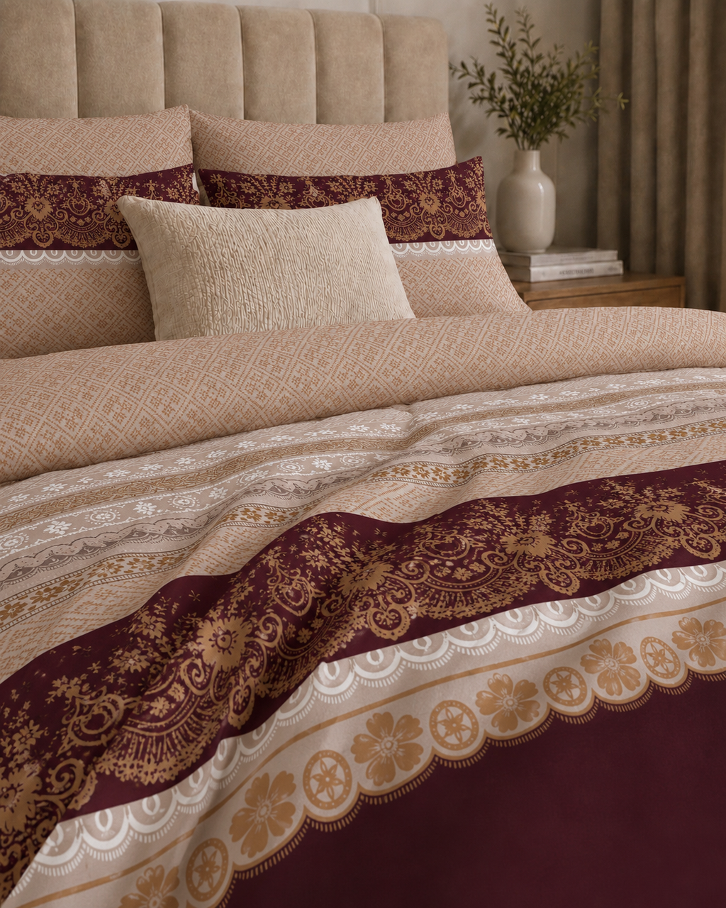 Maroon Regal Charm