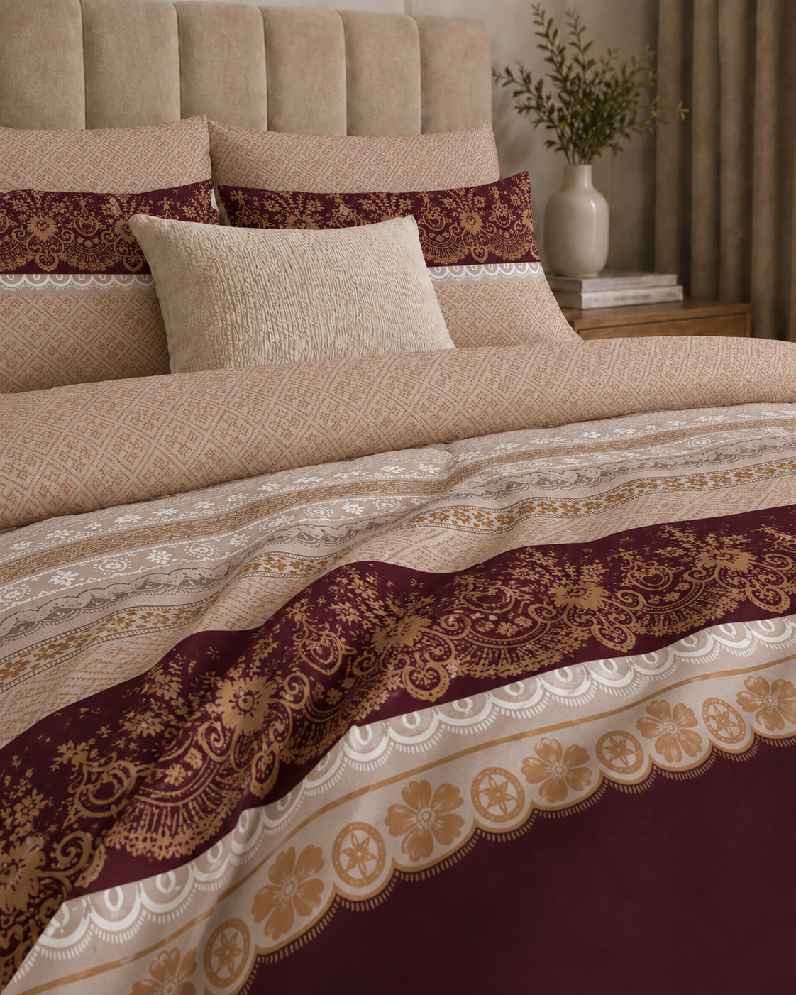 Maroon Regal Charm