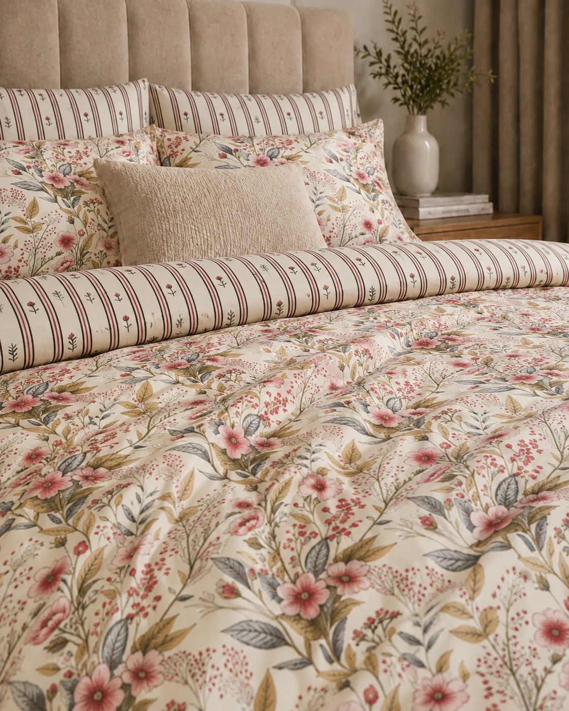Floral Stripe Bloom