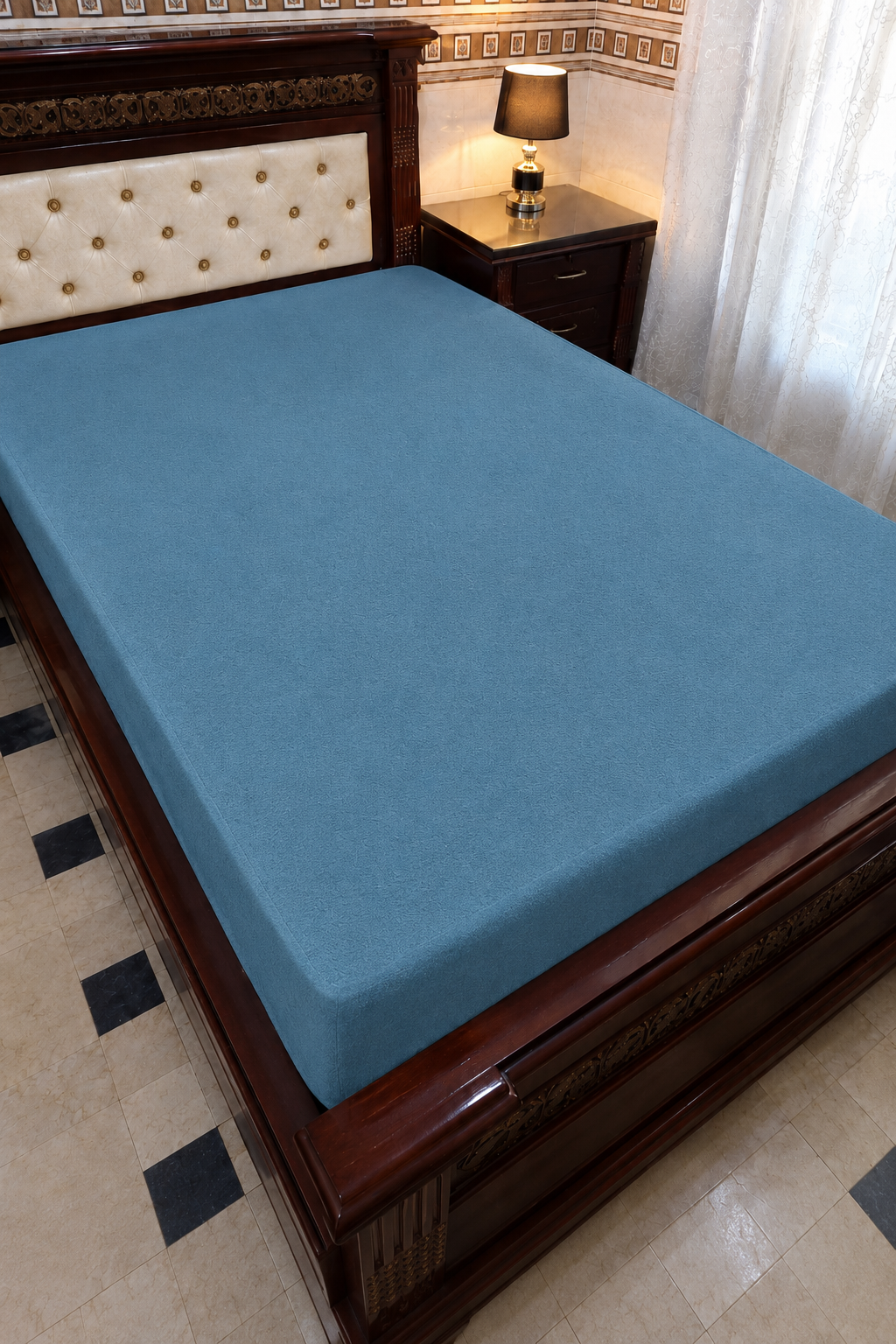 Waterproof Mattress Protector Cover - Terry Cotton