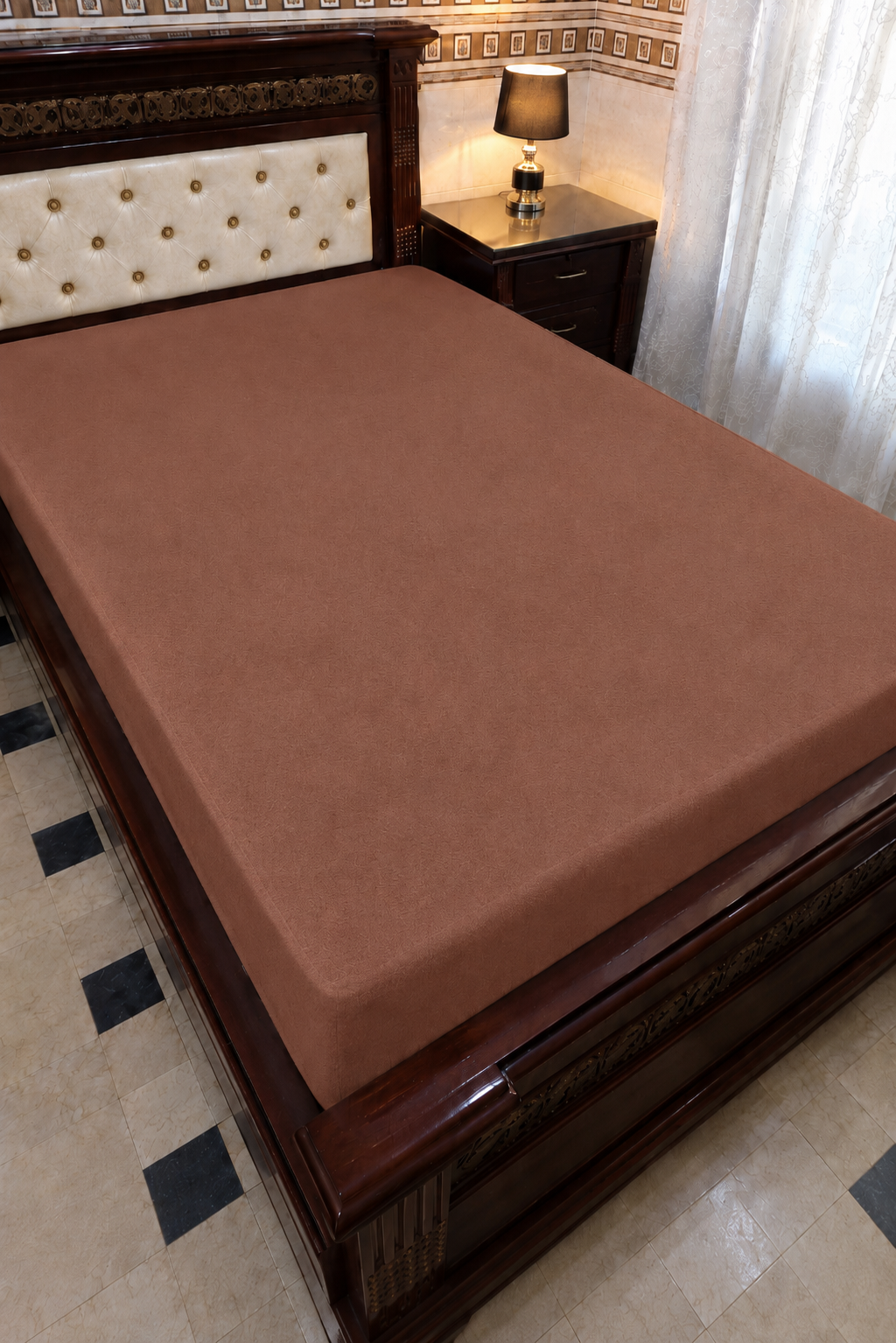 Waterproof Mattress Protector Cover - Terry Cotton