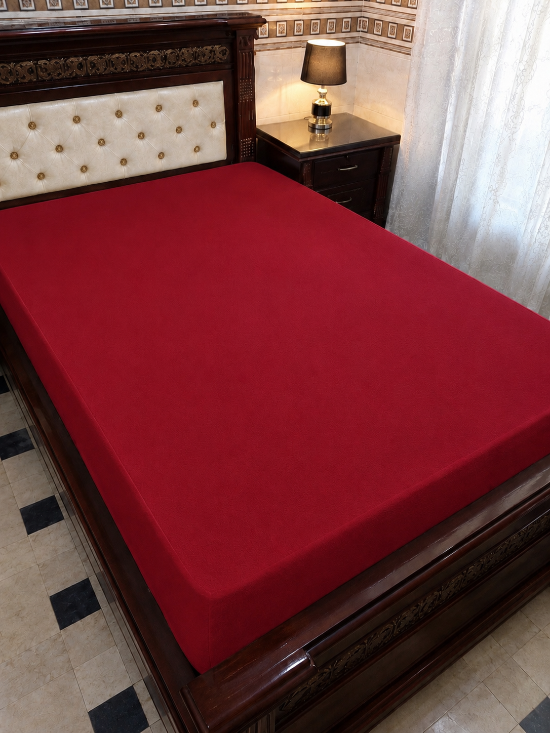 Waterproof Mattress Protector Cover - Terry Cotton