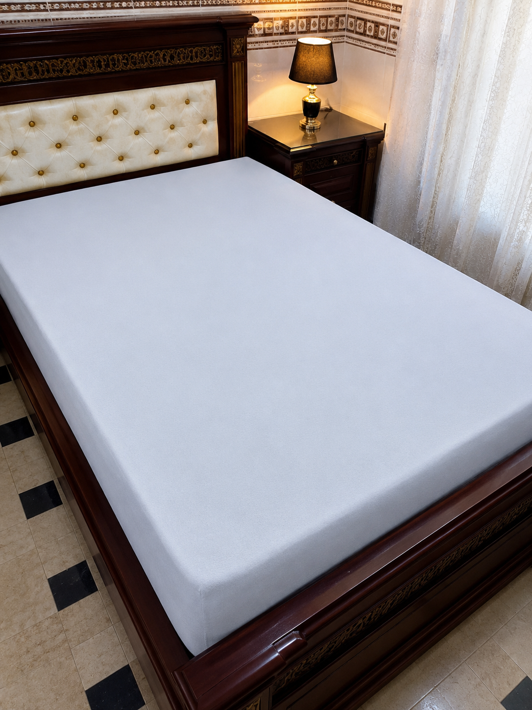 Waterproof Mattress Protector Cover - Terry Cotton