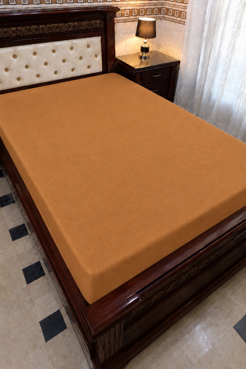 Waterproof Mattress Protector Cover - Terry Cotton