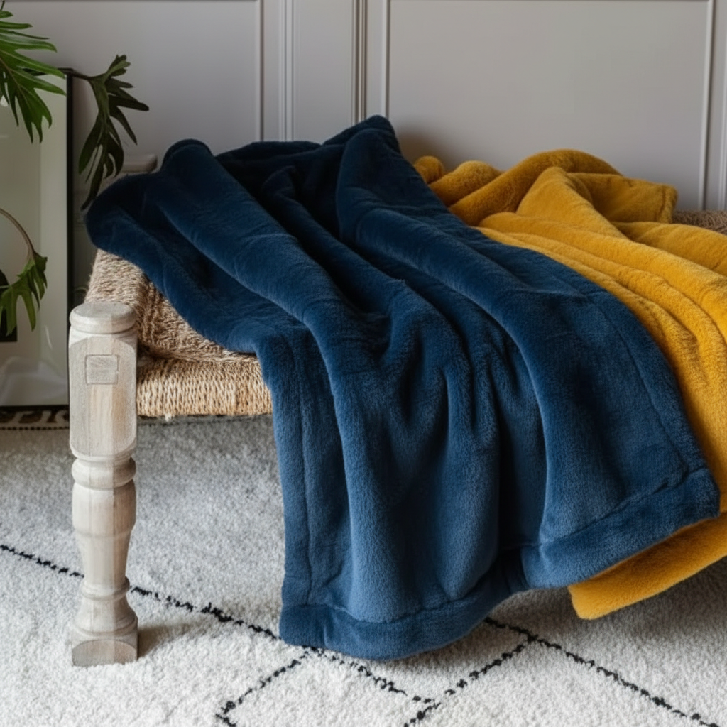 Luxury Blue - Blanket