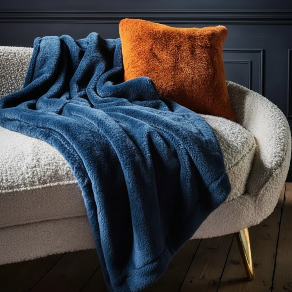 Luxury Blue - Blanket